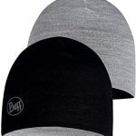 Merino Hat Revo Black & Grey Stripe