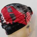 Red & Grey Turban